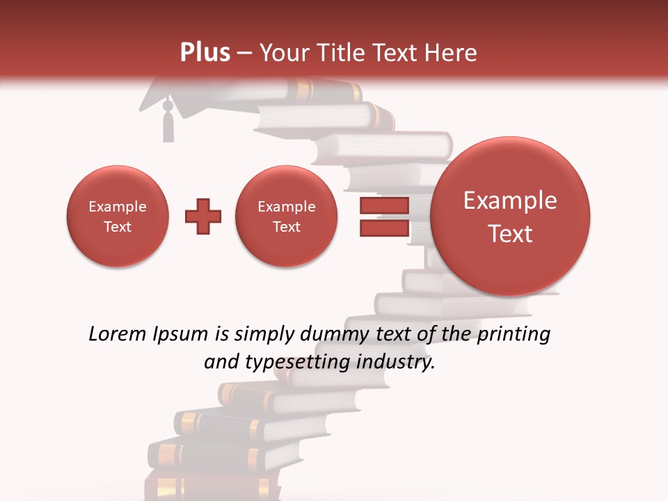 Render Concept Ladder PowerPoint Template