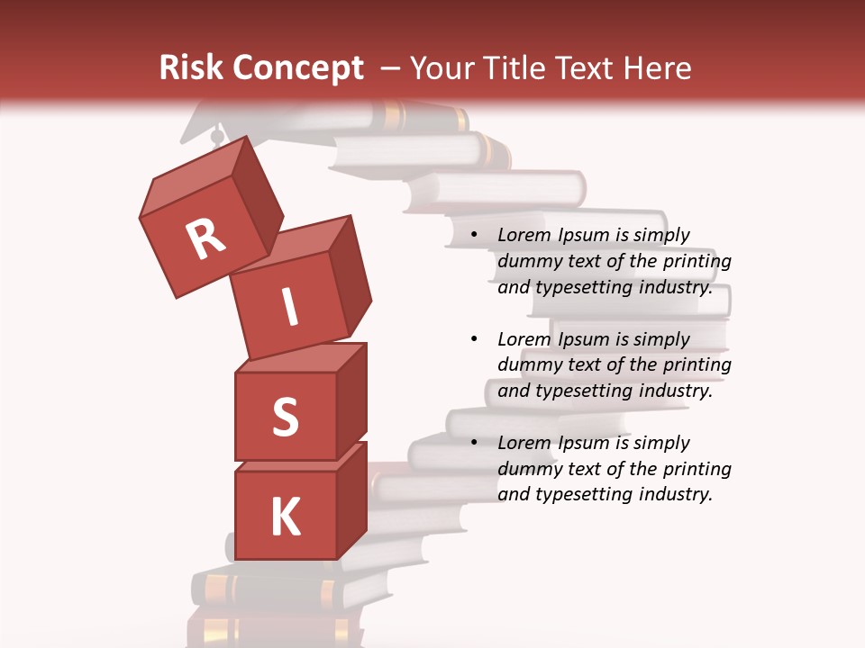 Render Concept Ladder PowerPoint Template