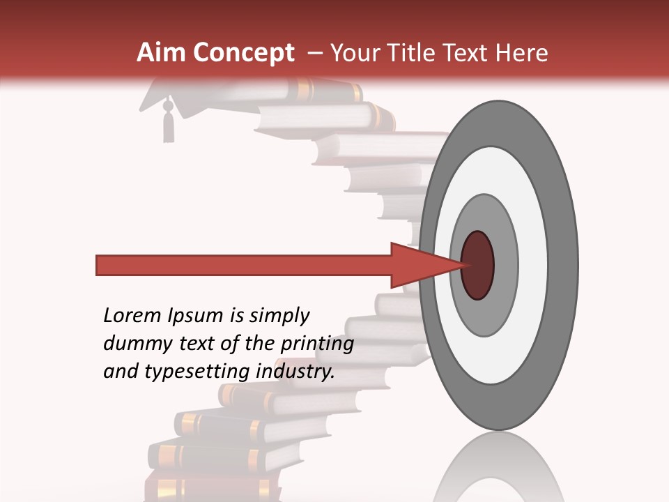 Render Concept Ladder PowerPoint Template