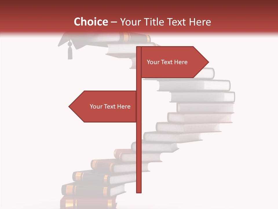 Render Concept Ladder PowerPoint Template