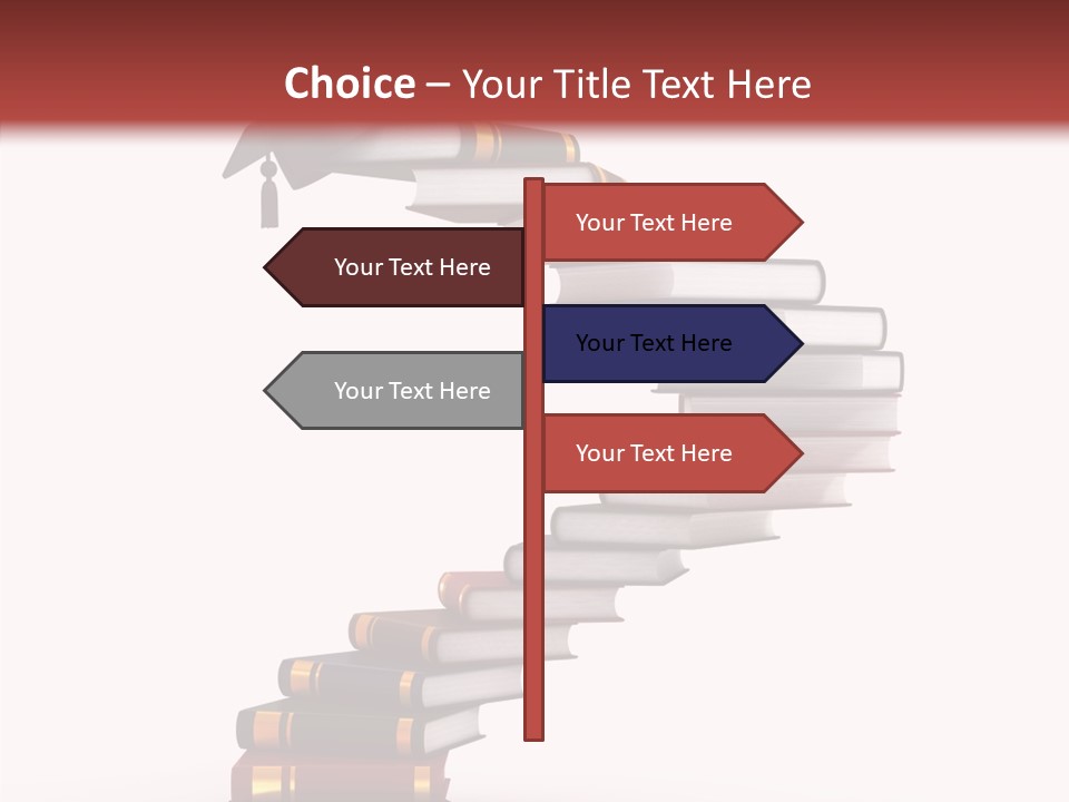 Render Concept Ladder PowerPoint Template