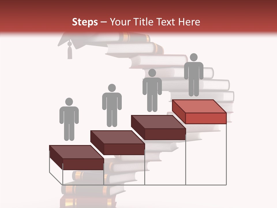 Render Concept Ladder PowerPoint Template