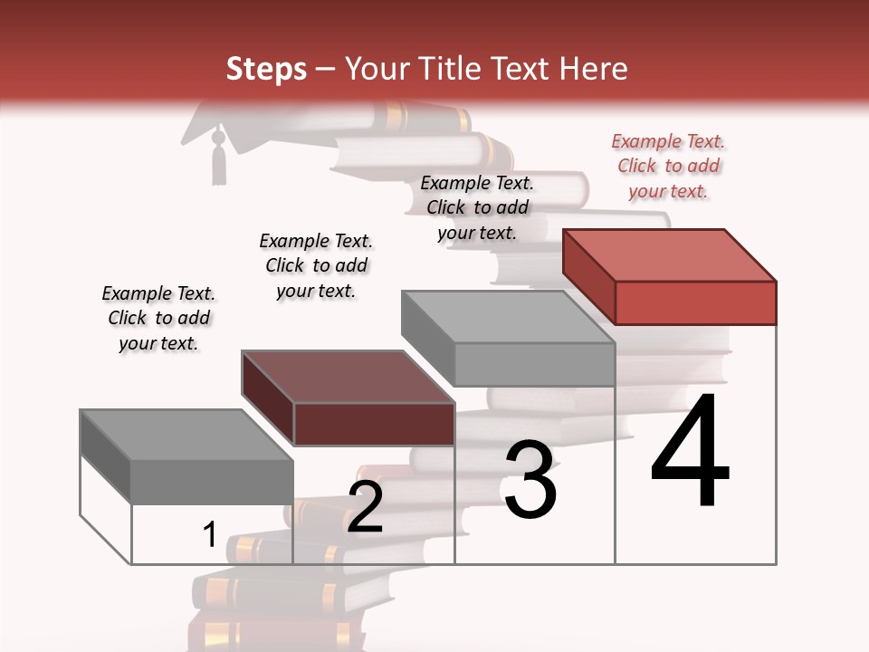 Render Concept Ladder PowerPoint Template