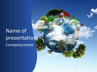 House Reforestation Design PowerPoint Template