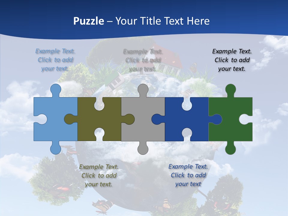 House Reforestation Design PowerPoint Template