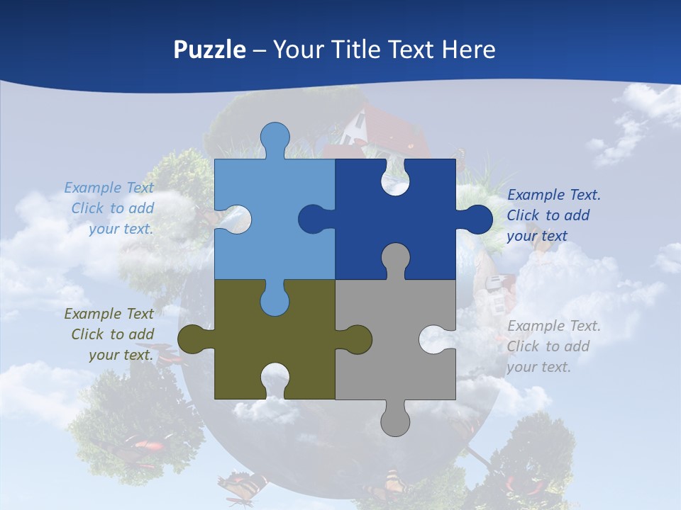 House Reforestation Design PowerPoint Template