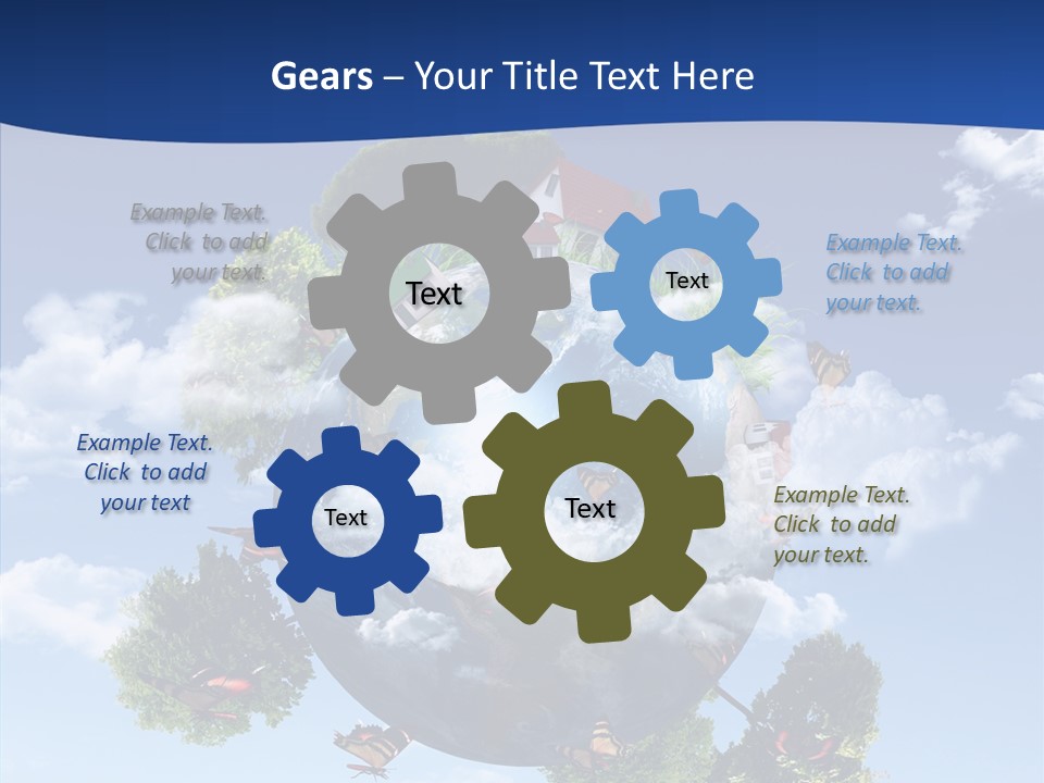 House Reforestation Design PowerPoint Template