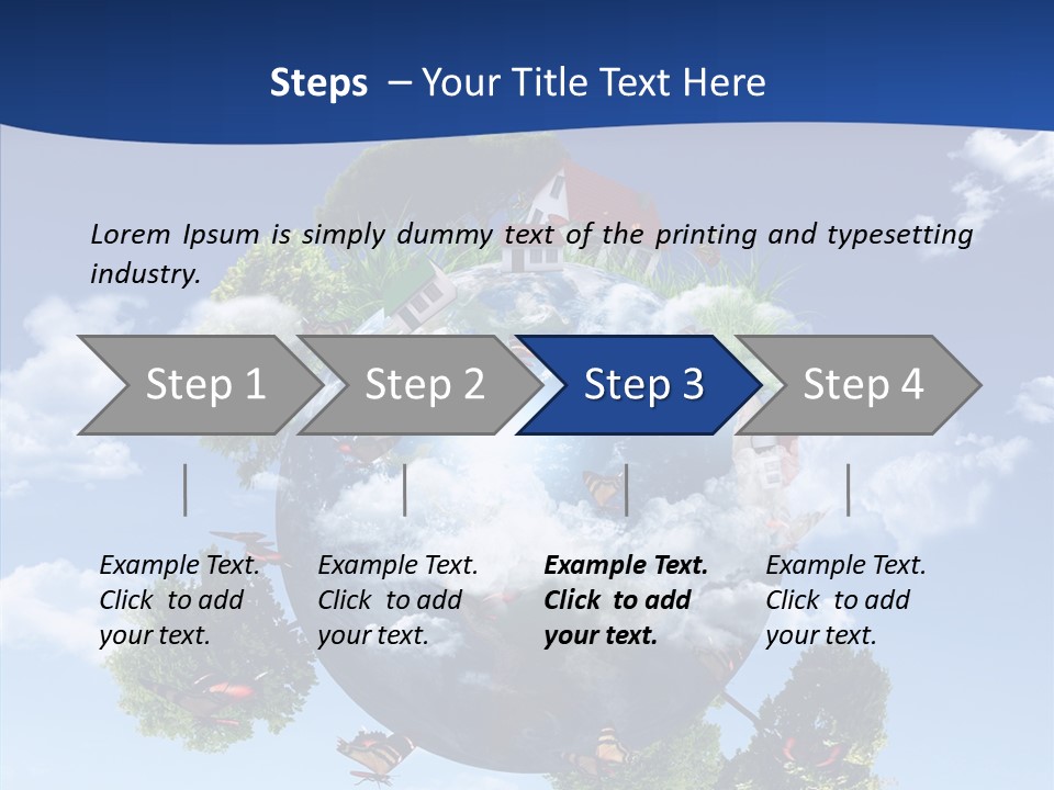 House Reforestation Design PowerPoint Template