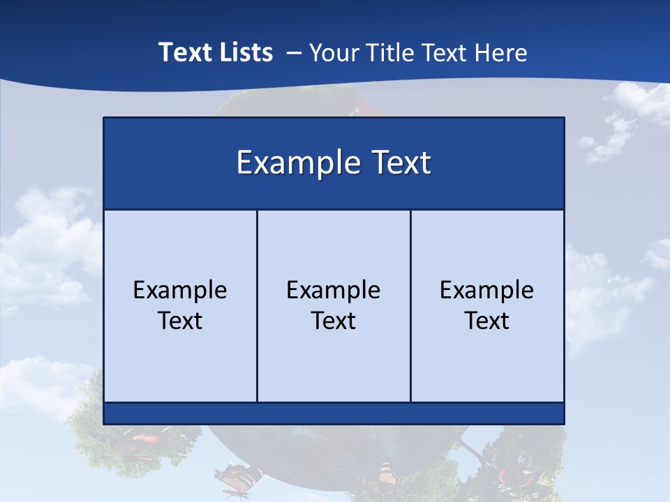 House Reforestation Design PowerPoint Template