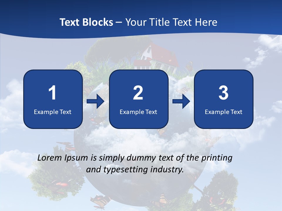 House Reforestation Design PowerPoint Template
