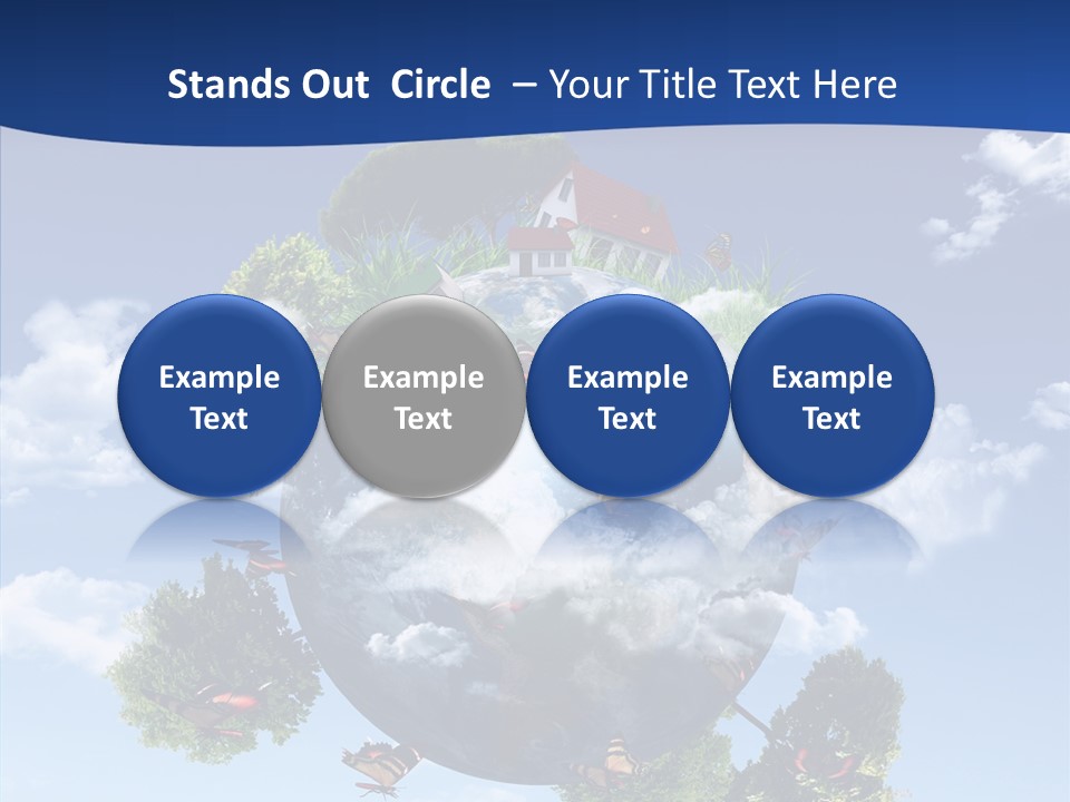 House Reforestation Design PowerPoint Template