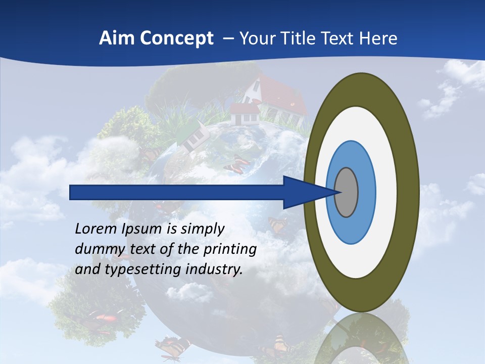 House Reforestation Design PowerPoint Template