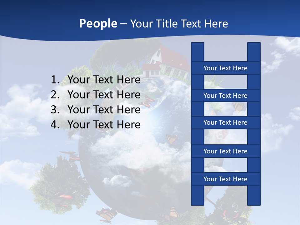House Reforestation Design PowerPoint Template