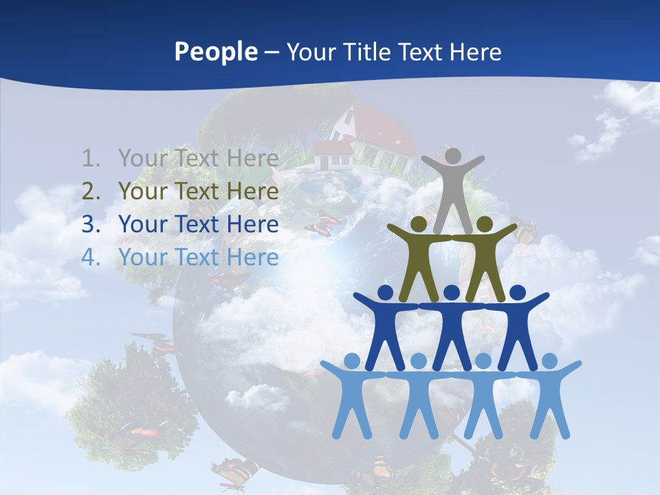 House Reforestation Design PowerPoint Template