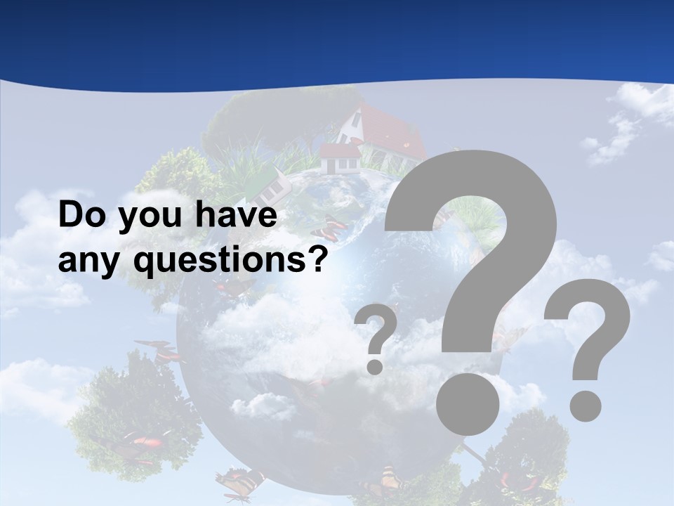 House Reforestation Design PowerPoint Template