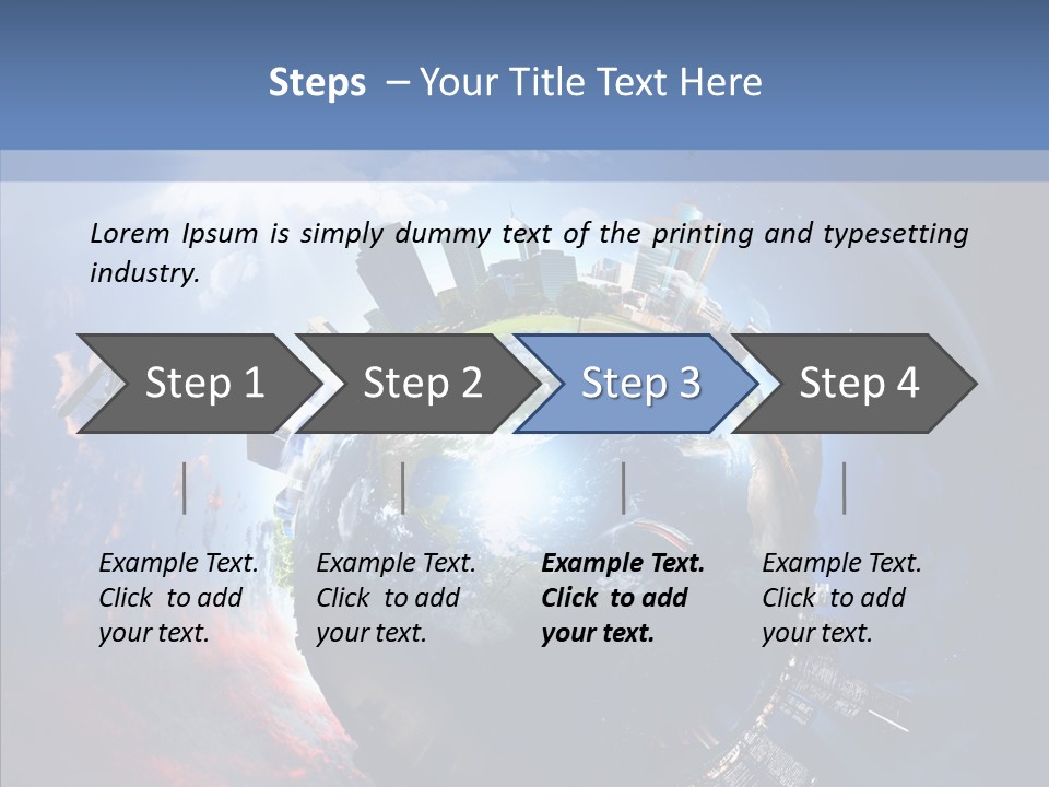 Design Summer Environment PowerPoint Template