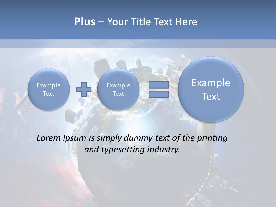 Design Summer Environment PowerPoint Template