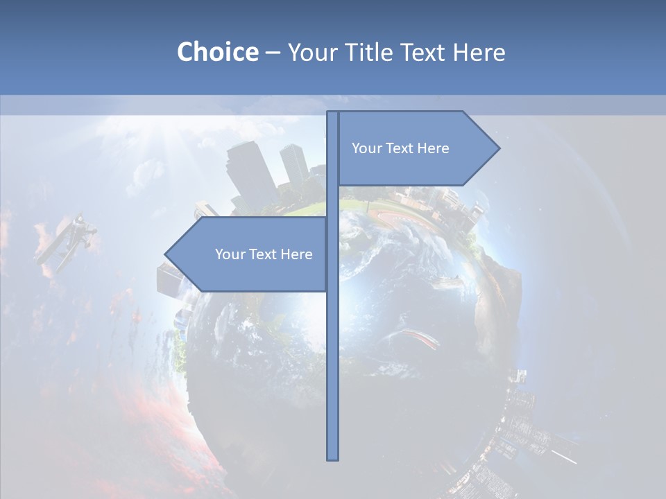 Design Summer Environment PowerPoint Template