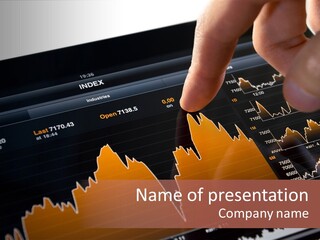 Progress Chart Object PowerPoint Template