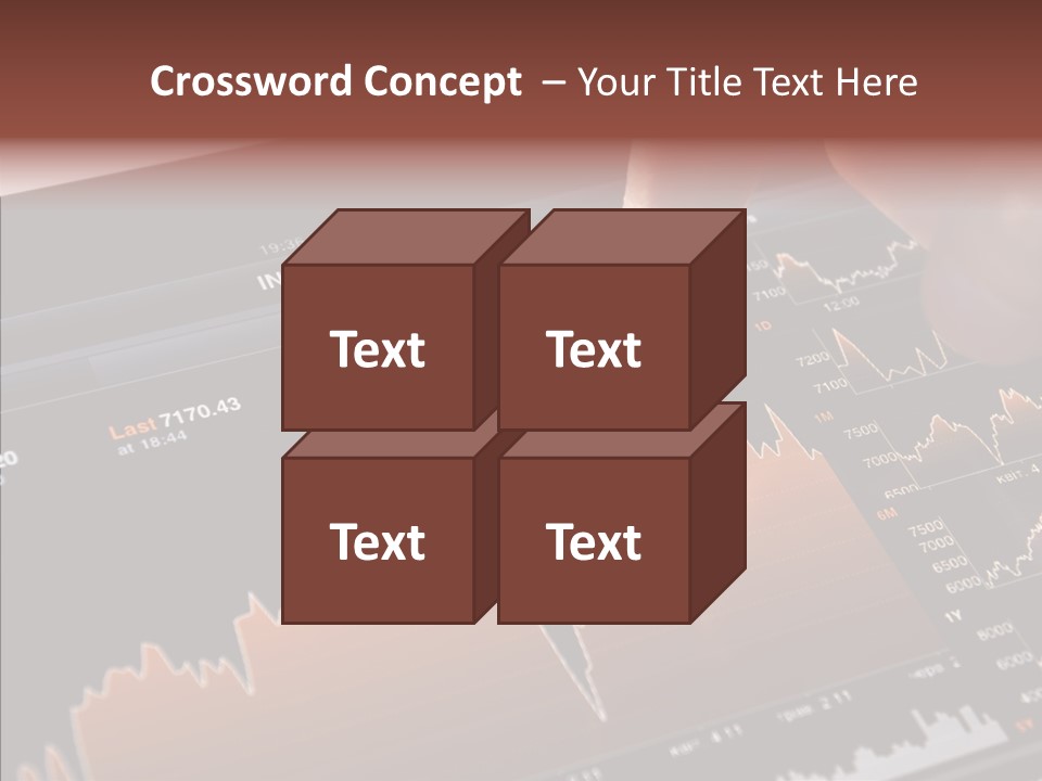 Progress Chart Object PowerPoint Template
