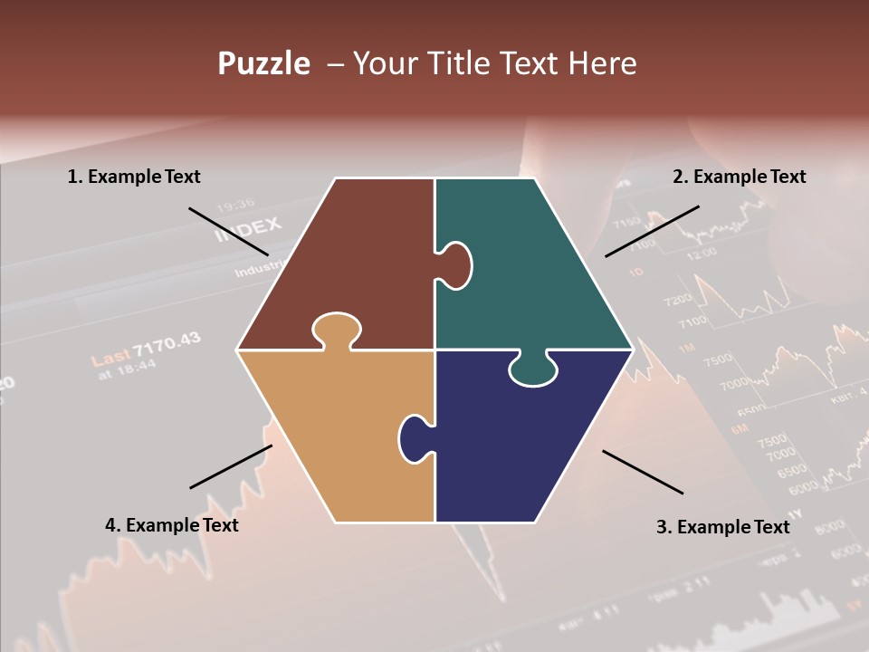 Progress Chart Object PowerPoint Template