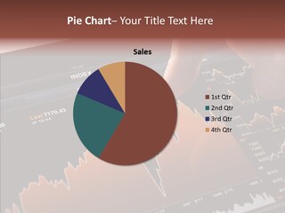 Progress Chart Object PowerPoint Template