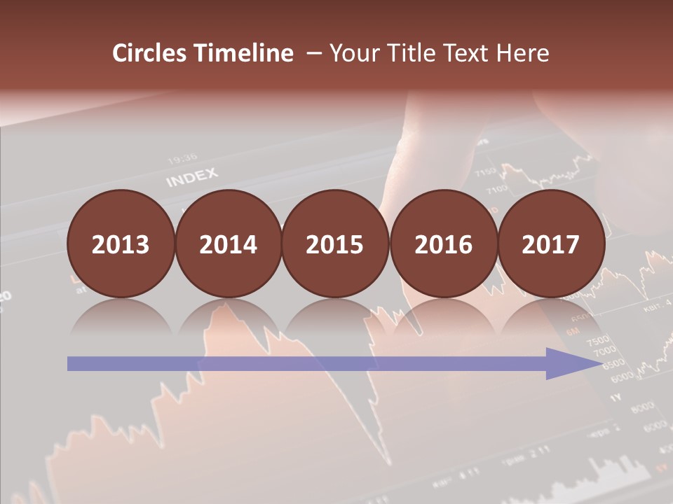Progress Chart Object PowerPoint Template