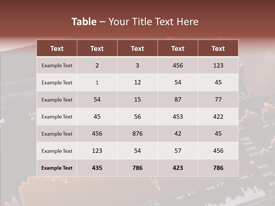 Progress Chart Object PowerPoint Template