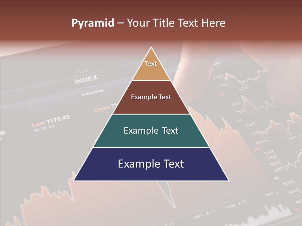 Progress Chart Object PowerPoint Template