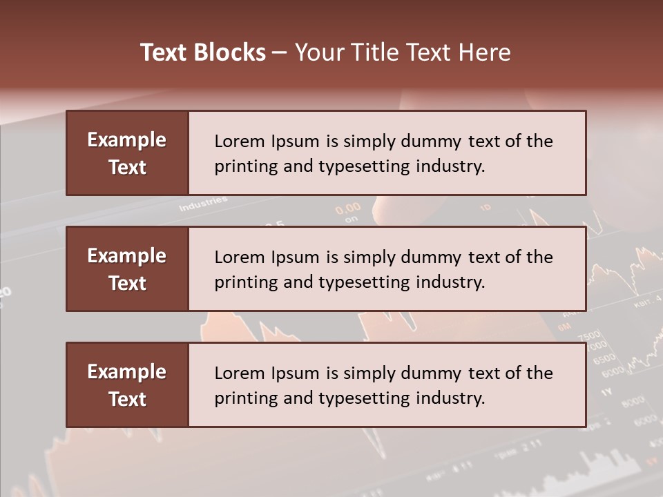 Progress Chart Object PowerPoint Template