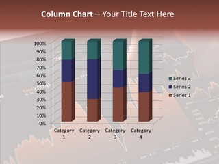 Progress Chart Object PowerPoint Template