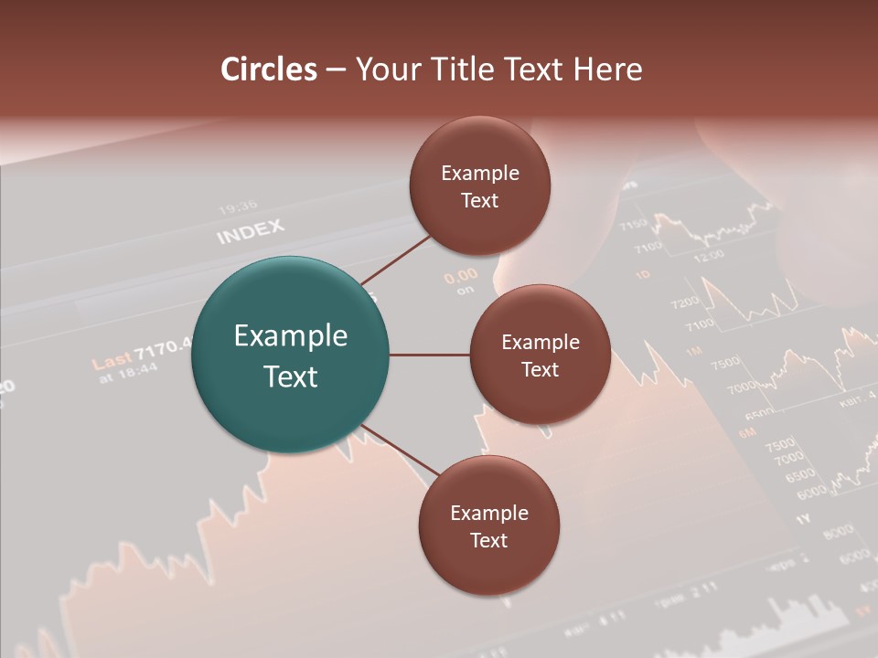 Progress Chart Object PowerPoint Template