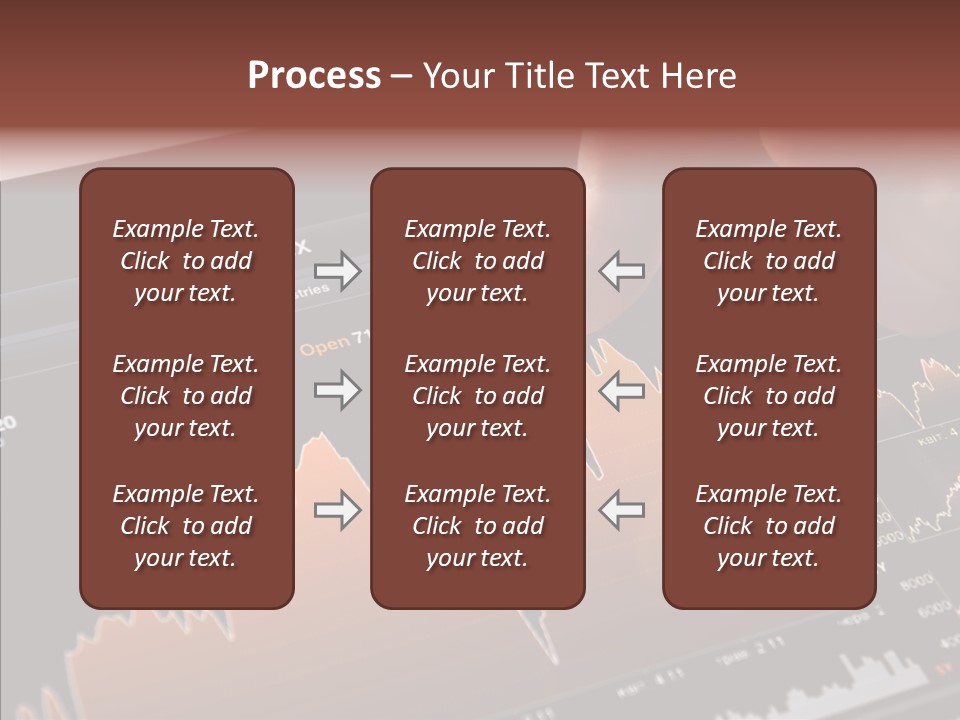 Progress Chart Object PowerPoint Template