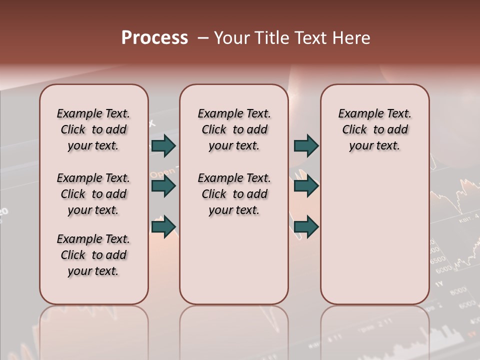 Progress Chart Object PowerPoint Template