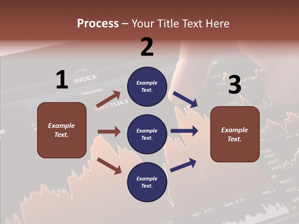 Progress Chart Object PowerPoint Template