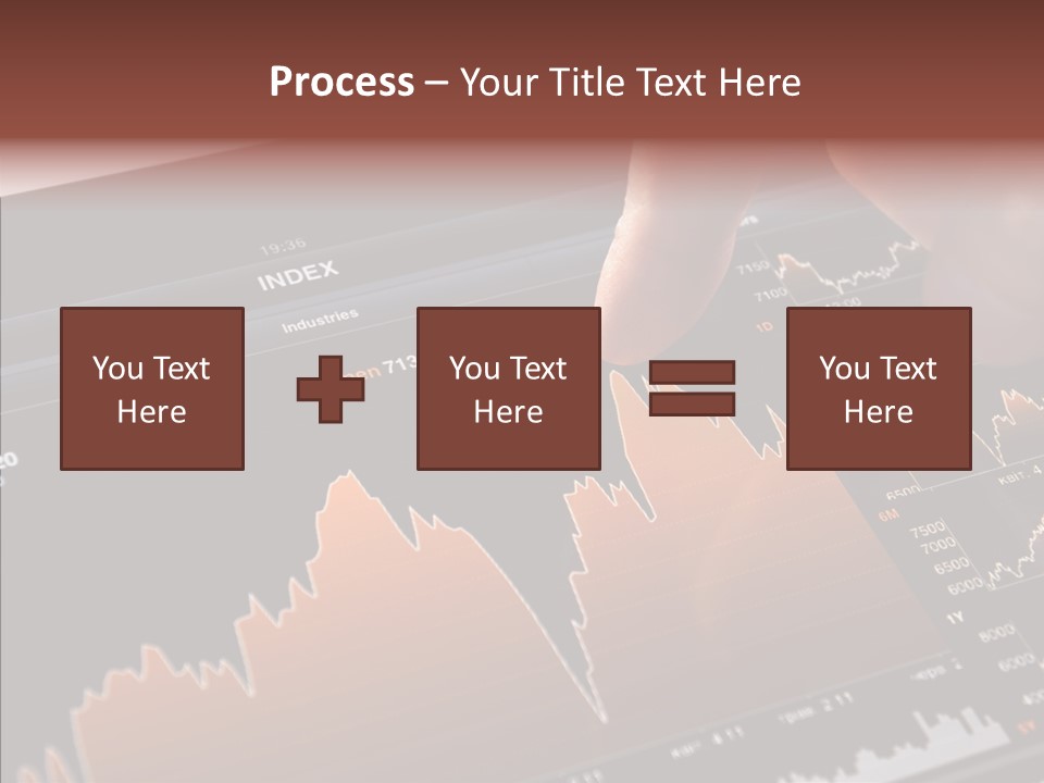 Progress Chart Object PowerPoint Template