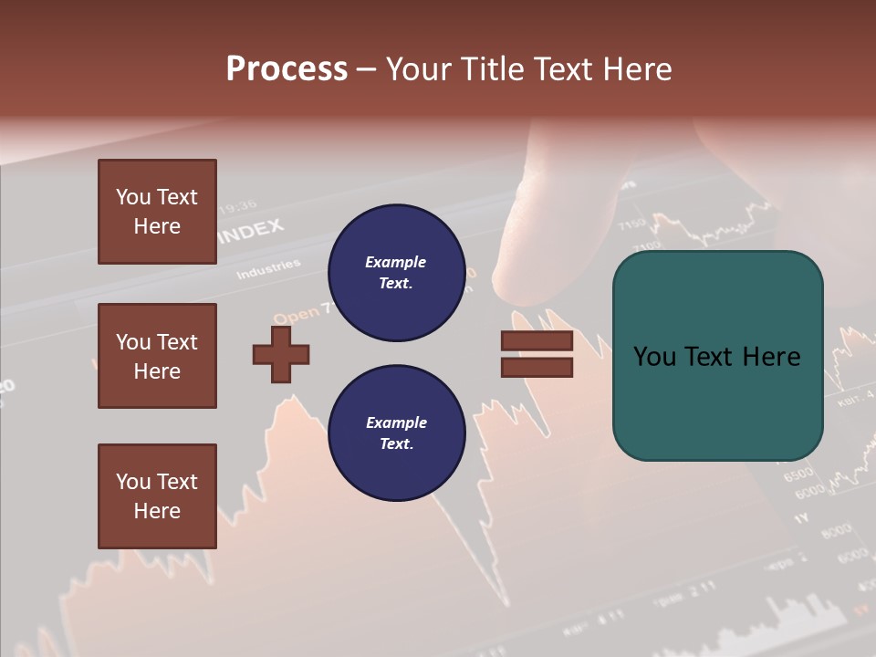 Progress Chart Object PowerPoint Template