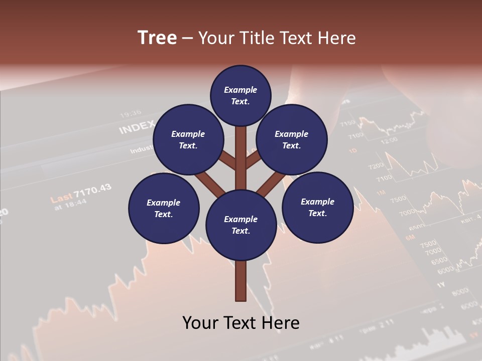 Progress Chart Object PowerPoint Template