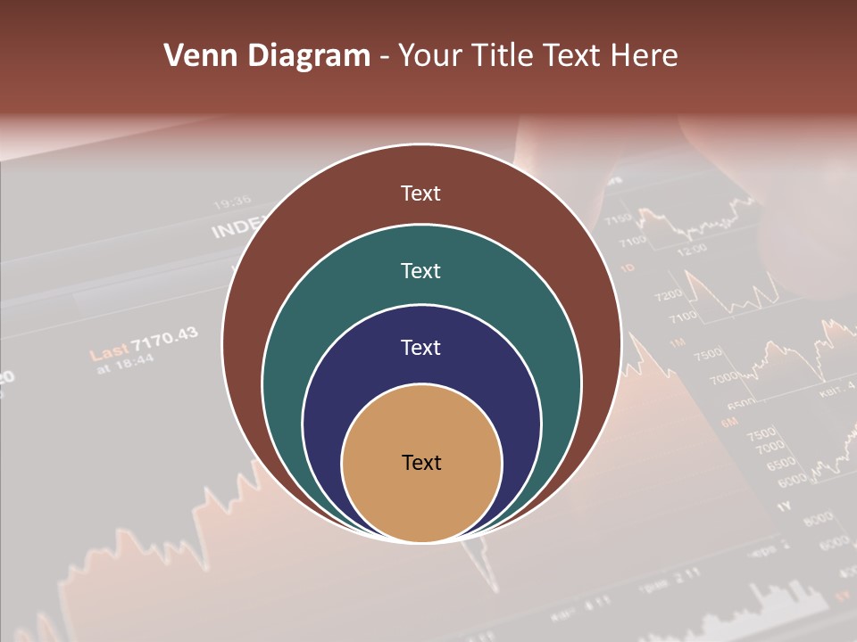 Progress Chart Object PowerPoint Template