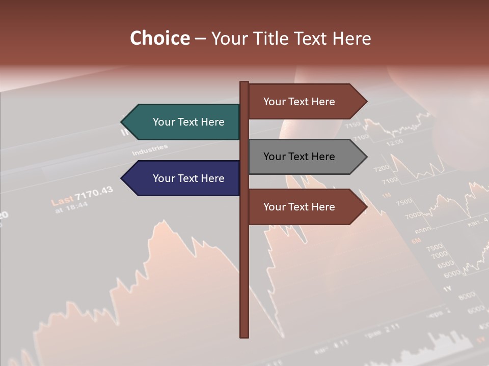 Progress Chart Object PowerPoint Template