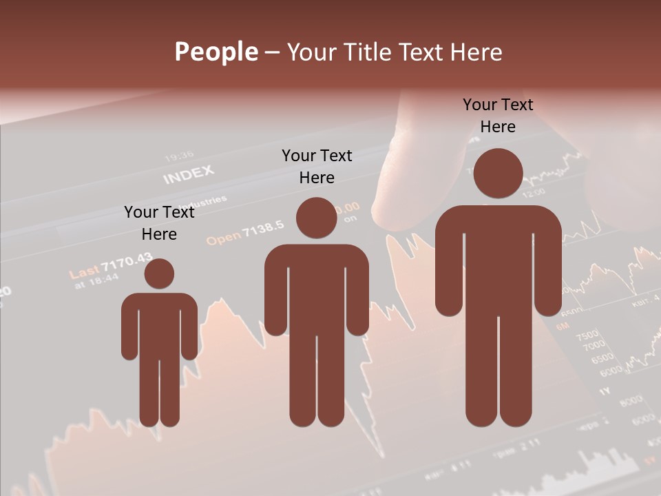 Progress Chart Object PowerPoint Template