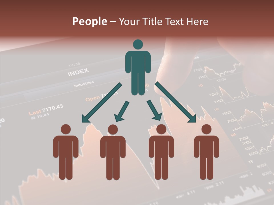 Progress Chart Object PowerPoint Template