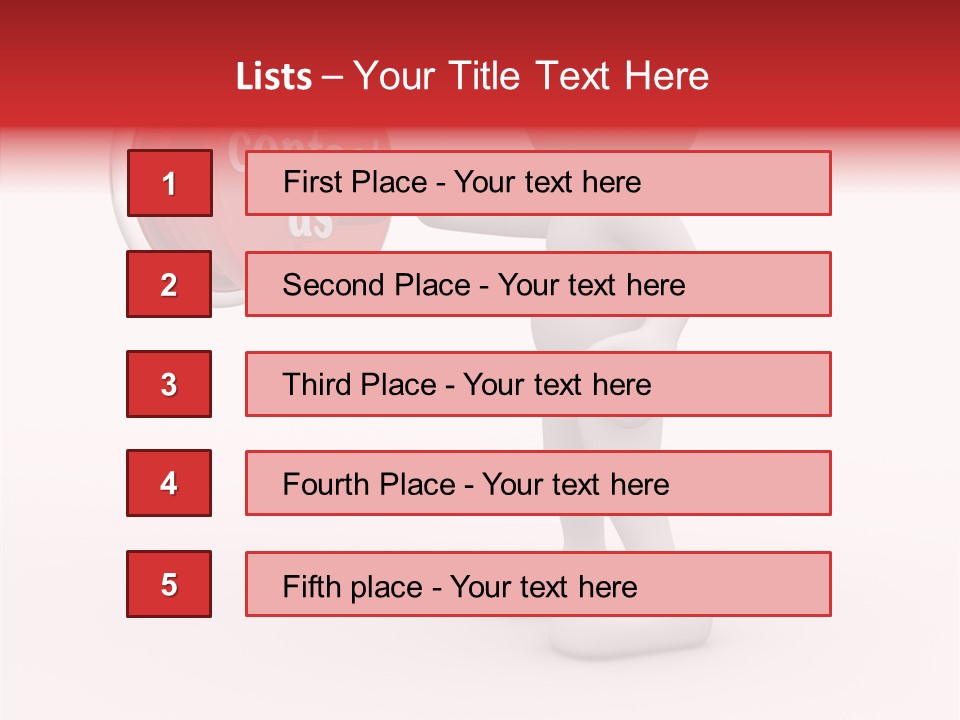 Guy Person Icon Human PowerPoint Template