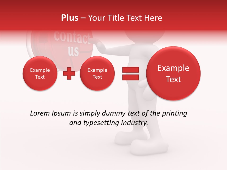 Guy Person Icon Human PowerPoint Template