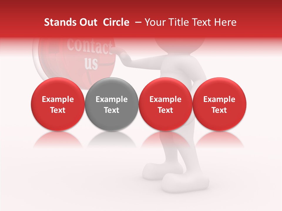 Guy Person Icon Human PowerPoint Template