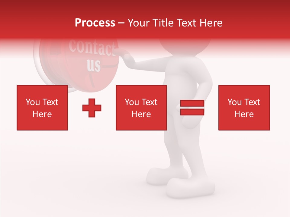 Guy Person Icon Human PowerPoint Template