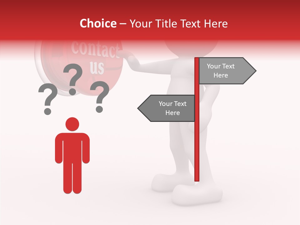 Guy Person Icon Human PowerPoint Template