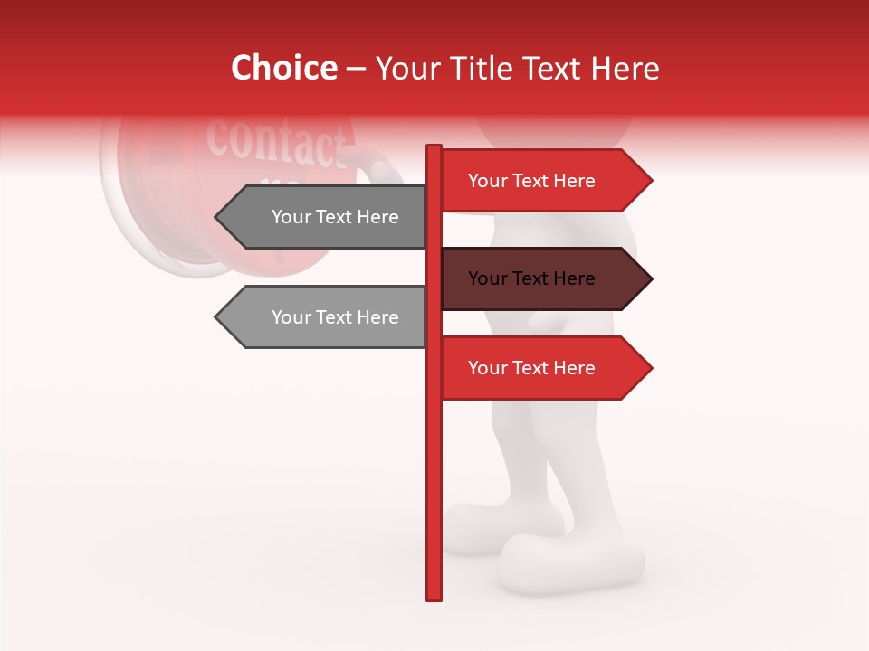 Guy Person Icon Human PowerPoint Template