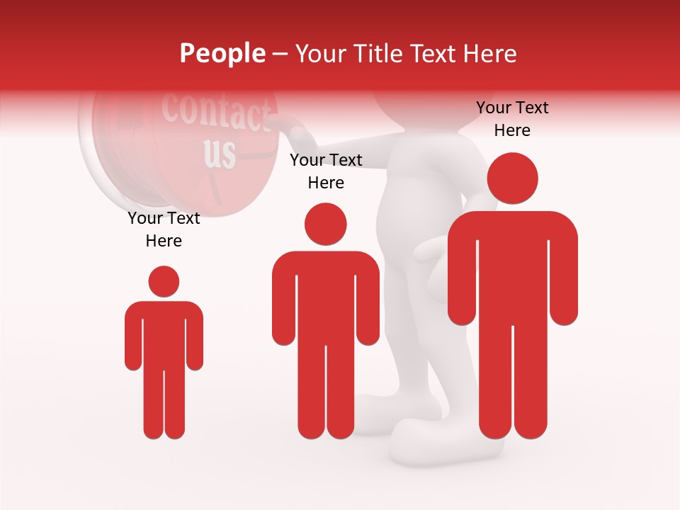 Guy Person Icon Human PowerPoint Template