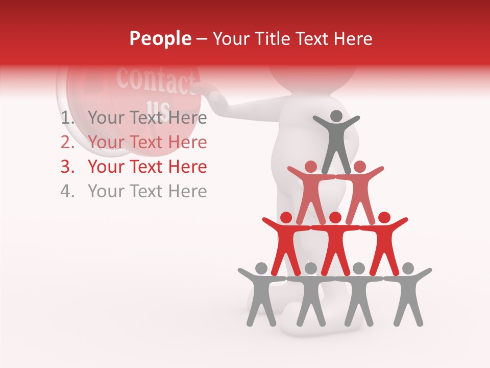 Guy Person Icon Human PowerPoint Template